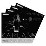 Ficha técnica e caractérísticas do produto Encordoamento Violino - DADDARIO KAPLAN VIVO - Daddario And Daddario All Brands