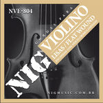 Ficha técnica e caractérísticas do produto Encordoamento Violino Nig Nve804