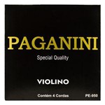 Ficha técnica e caractérísticas do produto Encordoamento Violino Paganini Pe950