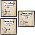 Ficha técnica e caractérísticas do produto Encordoamento Violino Strinberg Vs4 Kit com 3 unid