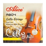 Ficha técnica e caractérísticas do produto Encordoamento Violoncelo Cello 4/4 Alice A804 + Acompanha Flanela
