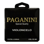 Ficha técnica e caractérísticas do produto Encordoamento Violoncelo Cello Paganini PE960