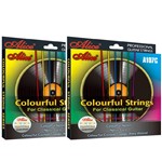 Ficha técnica e caractérísticas do produto 2 Encordoamentos Coloridos de Violão Nylon Alice A107C Cordas de Nylon Coloridas