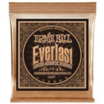 Ficha técnica e caractérísticas do produto Encordoamento Everlast Phosphor Bronze Light 2548 - Ernie Ball