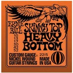 Ernie Ball - Encordoamento para Guitarra 2215 Skinny Top Heavy Bottom
