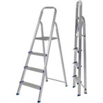 Ficha técnica e caractérísticas do produto Escada Alumínio 4 Degraus MOR