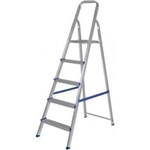 Ficha técnica e caractérísticas do produto Escada Alumínio 5 Degraus Mor