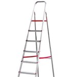 Ficha técnica e caractérísticas do produto Escada Botafogo com 9 Degraus – Vermelha