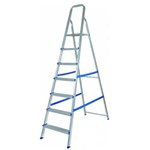 Ficha técnica e caractérísticas do produto Escada de Alumínio 7 Degraus