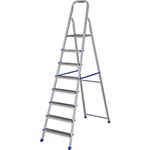 Ficha técnica e caractérísticas do produto Escada em Alumínio 8 Degraus - Mor