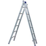 Ficha técnica e caractérísticas do produto Escada Extensível de Alumínio 12 Degraus 3.30M 5161 Mor