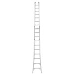Ficha técnica e caractérísticas do produto Escada Extensivel Dupla 2x8 Degraus 3 Posições 5,40m 150Kg Mor