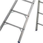 Ficha técnica e caractérísticas do produto Escada Extensível em Alumínio 14 Degraus - Mor