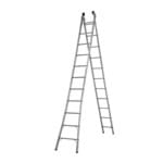Ficha técnica e caractérísticas do produto Escada Extensível em Alumínio 22 Degraus 2X11 Mor 5166