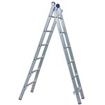 Ficha técnica e caractérísticas do produto Escada Extensível Multifuncional 2x6 em Alumínio - Mor