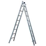 Ficha técnica e caractérísticas do produto Escada Extensível Multifuncional 2x8 em Alumínio Mor