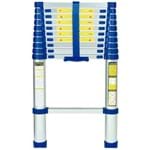 Ficha técnica e caractérísticas do produto Escada Telescópica Alumínio 10 Degraus Mor 1029341