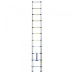 Ficha técnica e caractérísticas do produto Escada Telescópica Alumínio 10 Degraus - Mor