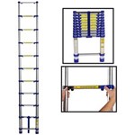 Ficha técnica e caractérísticas do produto Escada Telescópica Everest 10 Degraus Aluminio Mor 3,12 Mts