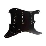 Ficha técnica e caractérísticas do produto Escudo Completo Guitarra Strato Sss 3 Caps 3 Camadas Preto