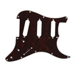 Ficha técnica e caractérísticas do produto Escudo Dolphin 1727 Guitarra Strato Sss Tortoise 3 Camadas