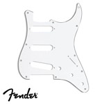 Ficha técnica e caractérísticas do produto Escudo Fender Branco para Guitarra Strato SSS