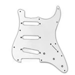 Ficha técnica e caractérísticas do produto Escudo para Guitarra Strato Spirit para 3 Singles - X200 W Branco