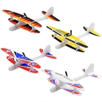 Ficha técnica e caractérísticas do produto Espuma mão jogando modelo de aeronave elétrica Montagem Plane Toy elétrica Glider Aviation
