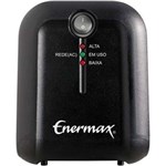 Ficha técnica e caractérísticas do produto Estabilizador Enermax 1000VA EXS Power Preto 2110018P