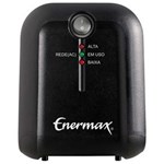 Ficha técnica e caractérísticas do produto Estabilizador Enermax EXS II 1000VA com Entrada 115V/220V - Preto