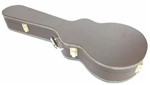 Ficha técnica e caractérísticas do produto Estojo Case Guitarra Les Paul Extra Luxo Pelúcia Marrom - Fama