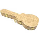Ficha técnica e caractérísticas do produto Estojo Case para Guitarra Les Paul Gibson Epiphone Caramelo - Fama