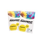 Ficha técnica e caractérísticas do produto Etiqueta para Impressora a Laser com 100 Folhas 44,4X12,7 492223 - Maxprint - Maxprint