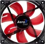 Ficha técnica e caractérísticas do produto Fan Aerocool P/ Gabinete 120X120X25 Led Red En51363
