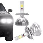 Ficha técnica e caractérísticas do produto Farol De Led Super Branca Headlight H4 32w 2200 Lumem Automotivo