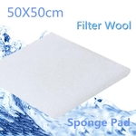 Ficha técnica e caractérísticas do produto Filtragem Espuma Aquarium Fish Tank Pond Sump Filter Sponge Wool Pad White 20 \\ '\\' x 20 \\ '\\'