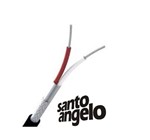 Ficha técnica e caractérísticas do produto Fio Santo Angelo 2x0,30mm Sc30 Preto Balanceado
