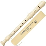 Ficha técnica e caractérísticas do produto Flauta Barroca Soprano Yamaha Yrs-24B