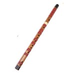 Flauta Chinesa Dizi Transversal Bambu 2 Partes C Dó