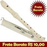 Ficha técnica e caractérísticas do produto Flauta Doce Barroca Soprano Em Abs Yrs24b Yamaha C/ Estojo