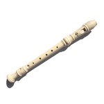Ficha técnica e caractérísticas do produto Flauta Doce Soprano Barroca Custom Sound CFL-2