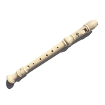 Ficha técnica e caractérísticas do produto Flauta Doce Soprano Germânica Custom Sound CFL-1 - Creme