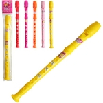 Ficha técnica e caractérísticas do produto Flauta Glam Girls Colors 30cm Na Solapa Wellkids