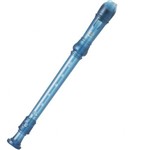 Ficha técnica e caractérísticas do produto Flauta Soprano Doce Barroca Cor Azul Resina Abs Yrs20bb Yamaha