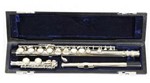 Flauta Transversal em Dó 16 Chaves Jfl001-nq Jahnke C/ Case