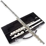 Ficha técnica e caractérísticas do produto Flauta Transversal Yamaha YFL212 com Case Nota Fiscal