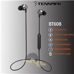 Ficha técnica e caractérísticas do produto Fone Bluetooth 5.0 Tennmak BT608 Á PROVA DAGUA com Bateria de 8hs