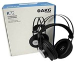 Ficha técnica e caractérísticas do produto Fone de Ouvido Akg K72 - Headphone Monitor Profissional