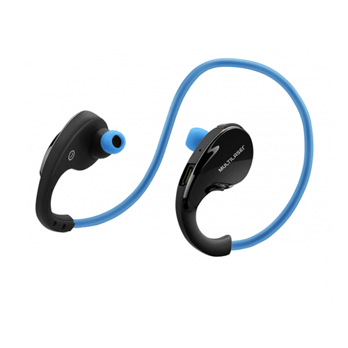 Ficha técnica e caractérísticas do produto Fone de Ouvido Arco Sport Bluetooth Azul Multilaser - Ph182