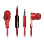 Ficha técnica e caractérísticas do produto Fone de Ouvido com Microfone Vermelho - Duracell